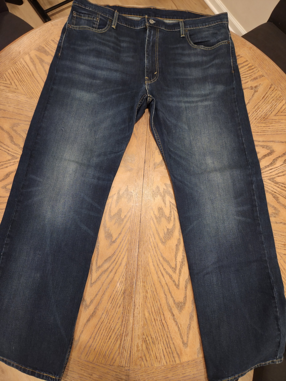 Levi’s 569 Loose Straight Jeans Men Size 40x34 Blue Dark Wash Skater Streetwear